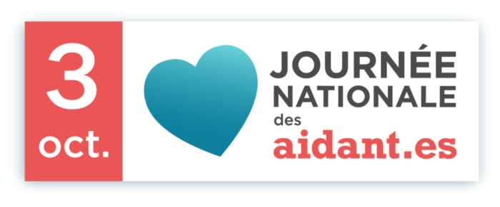 Logo Journée Nationale des aidants - 3 octobre 2023