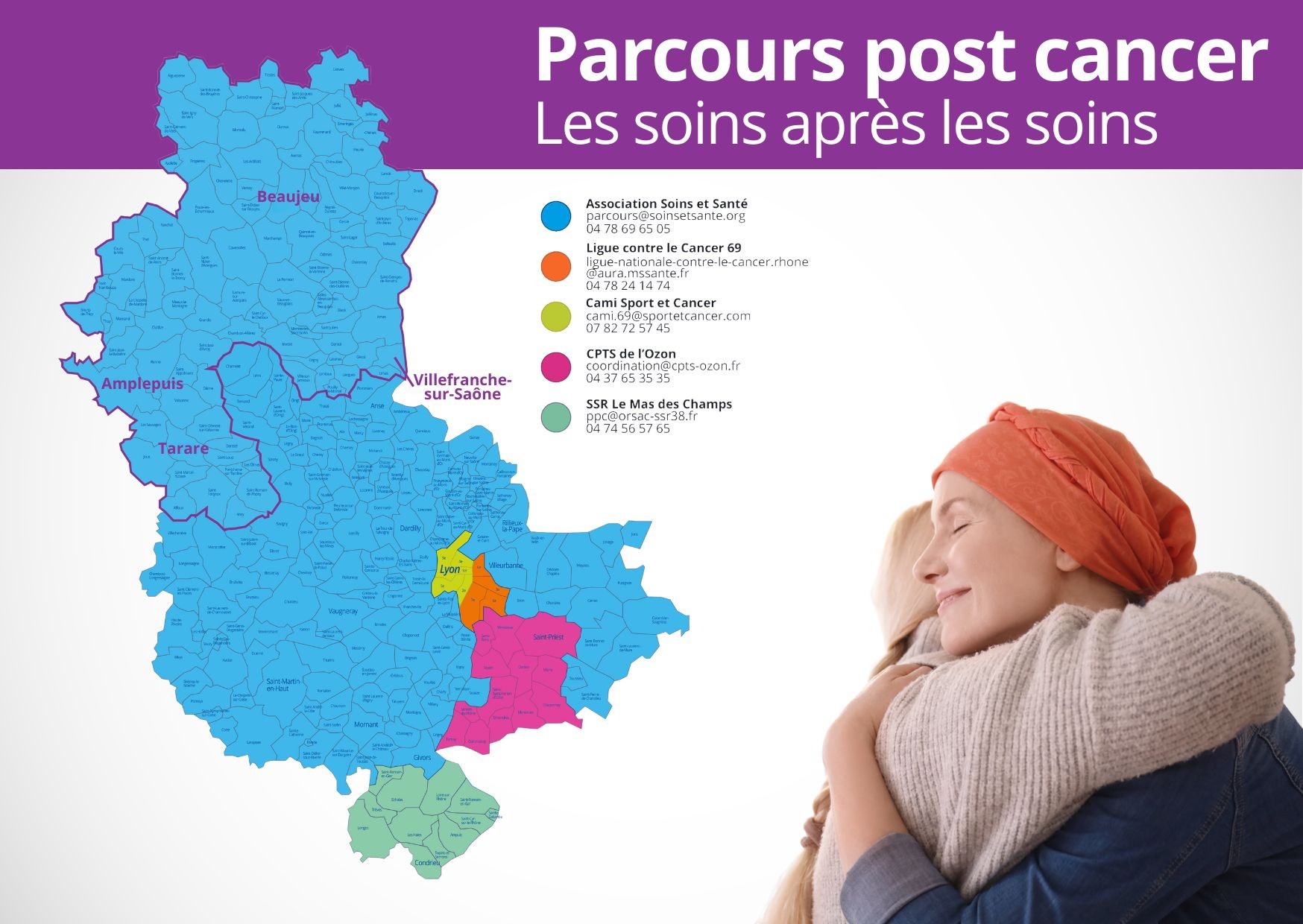 Soins post cancer - nouvelle carte mai 2024