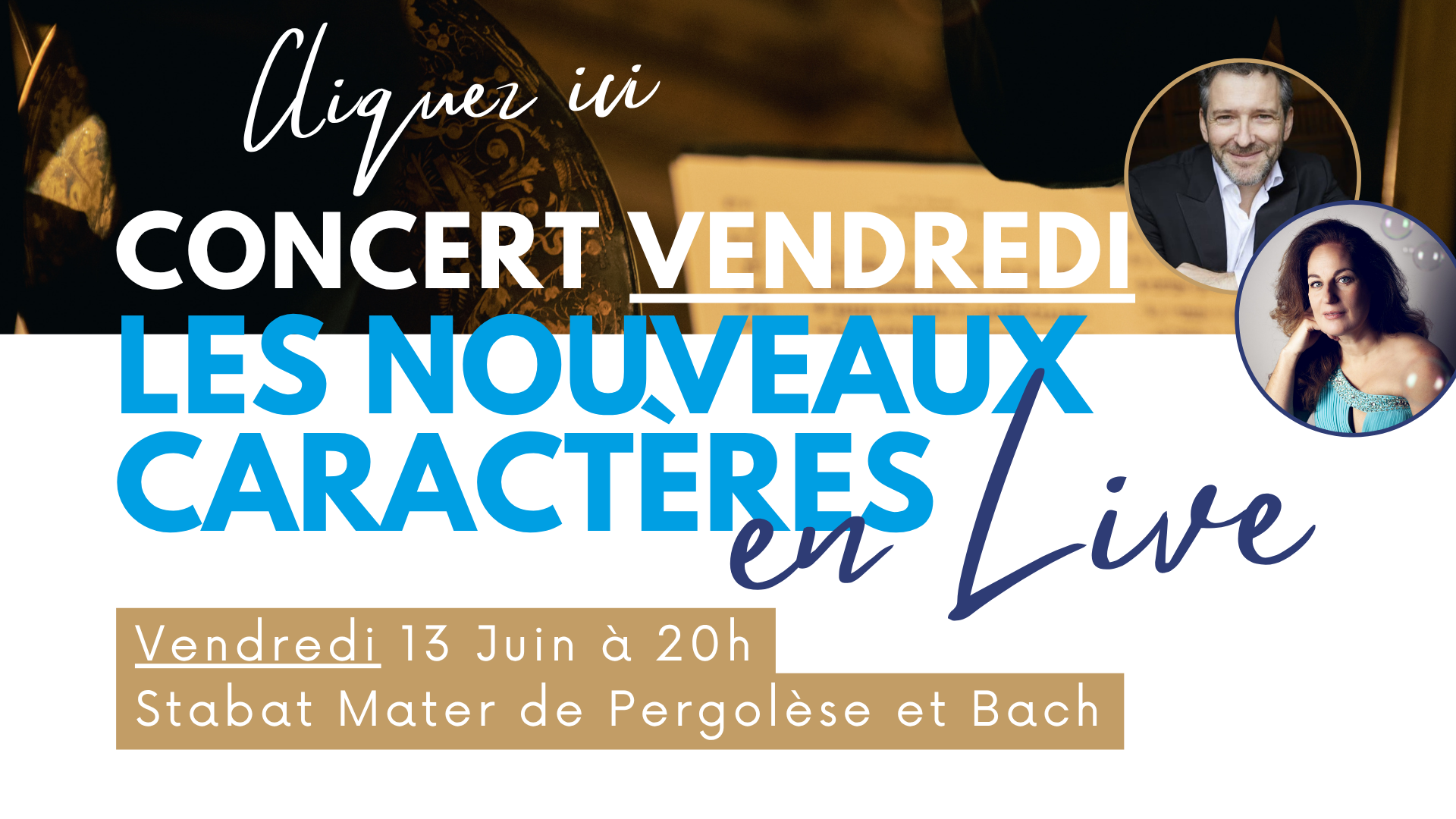 Concert Nouveaux Caracteres, vendredi 13 juin -20h