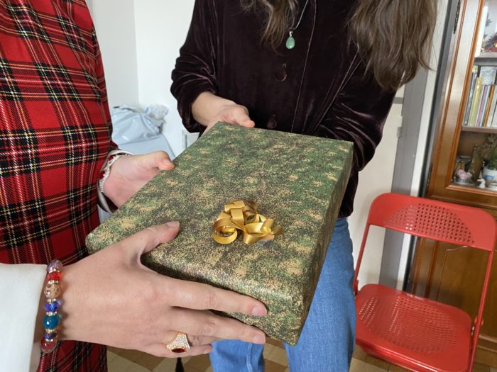 Biographie hospitalière offerte à une des patientes de l'HAD Soins et Santé