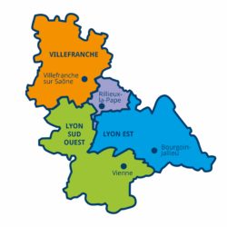 Carte territoire HAD Soins et Santé